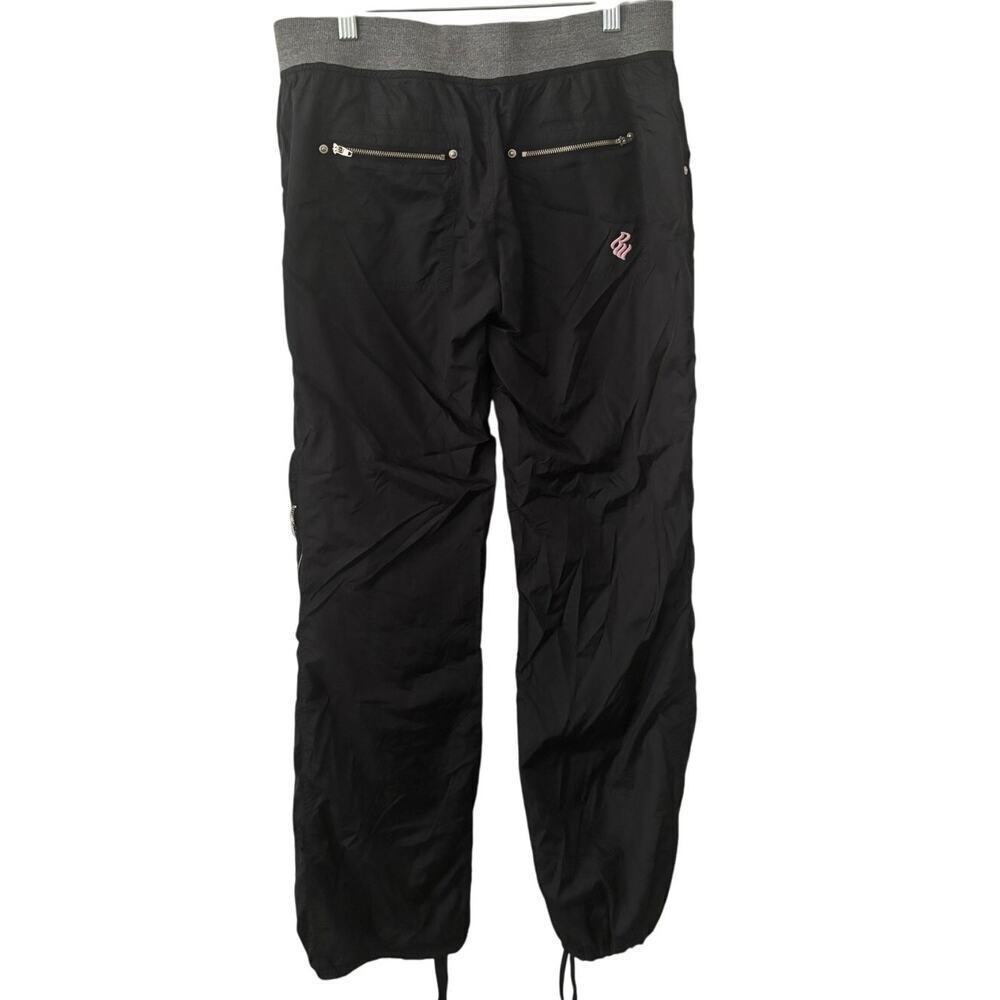 Roca Wear Urban Parachute Black Windbreaker Pants - Picture 2 of 4